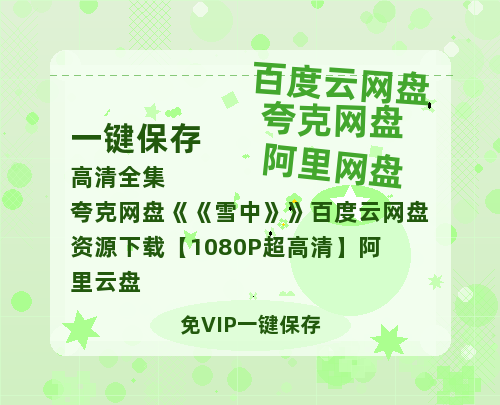 夸克网盘《雪中》百度云网盘 阿里云网盘 夸克网盘 资源下载【1080P超高清】阿里云盘-热文榜资源