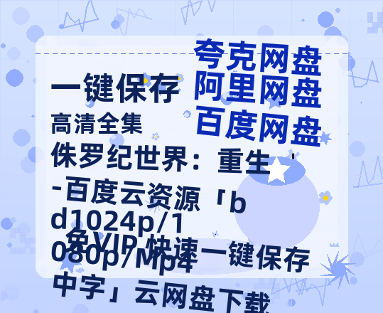 夸克网盘《侏罗纪世界：重生-百度云资源「bd1024p/1080p/Mp4中字」云网盘下载》百度云资源下载【HD1080P】夸克网盘免费领取-热文榜资源