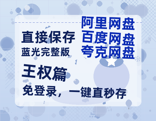 夸克网盘《王权篇》网盘资源百度云【1280P高清免费资源分享】超清晰画质-热文榜资源