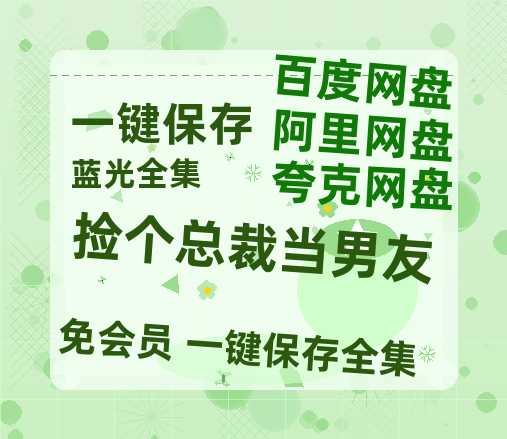 夸克网盘《捡个总裁当男友》百度云【BD1080P高清】【超清】云网盘资源-热文榜资源