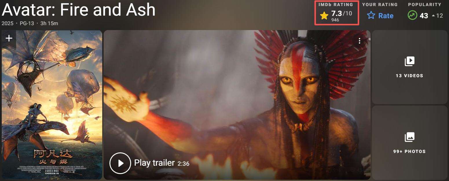 夸克网盘《阿凡达3》百度云网盘 阿里云网盘 夸克网盘 [HD1080P超清]资源迅雷磁力链接-热文榜资源