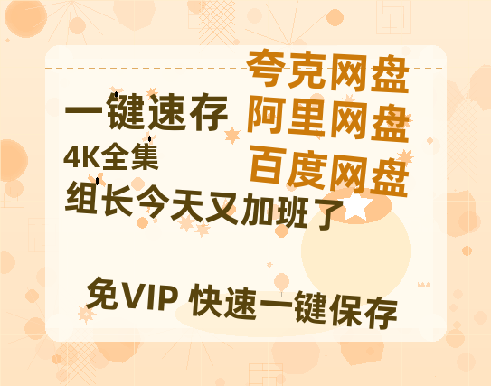 夸克网盘《组长今天又加班了》百度云〖720P1024pMp4资源〗网盘【HD1080P高清熟肉】-热文榜资源