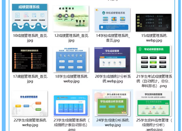 图片[5]-学生成绩排名统计分析个人成绩自动计算管理登记系统excel图表格-热文榜资源
