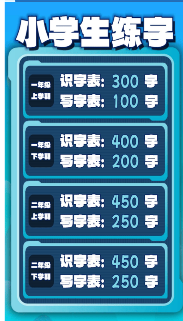 2025小学生练字—去广告纯净版，看笔画演示练习汉字的书写-终身免费-热文榜资源
